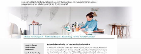 Bild Website kreative Produktionsstätte ©LEIIK