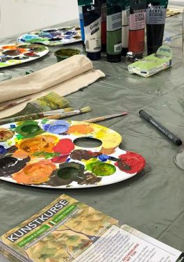 Malereikurs: Es kann los gehen … ©LEIIK.it