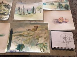 Kursarbeiten Malerei