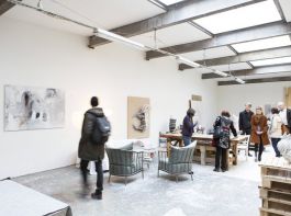 Künstleratelier im Leipziger Tapetenwerk zum Frühjahrsrundgang ©LEIIK