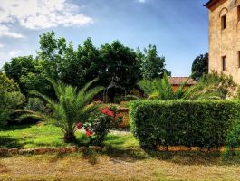 Der Garten vom Kloster CASA MATER ECCLESIA ©LEIIK.it