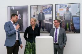 Andreas Bischof, Jana Reichenbach-Behnisch und Thomas Früh