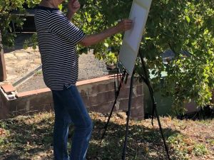 Arbeiten an der Staffelei ©LEIIK.it