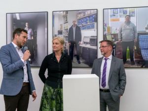 Andreas Bischof, Jana Reichenbach-Behnisch und Thomas Früh